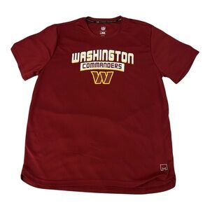 NFL Washington Commanders Women’s XL T-Shirt MSX by Michael Strahan Small snags